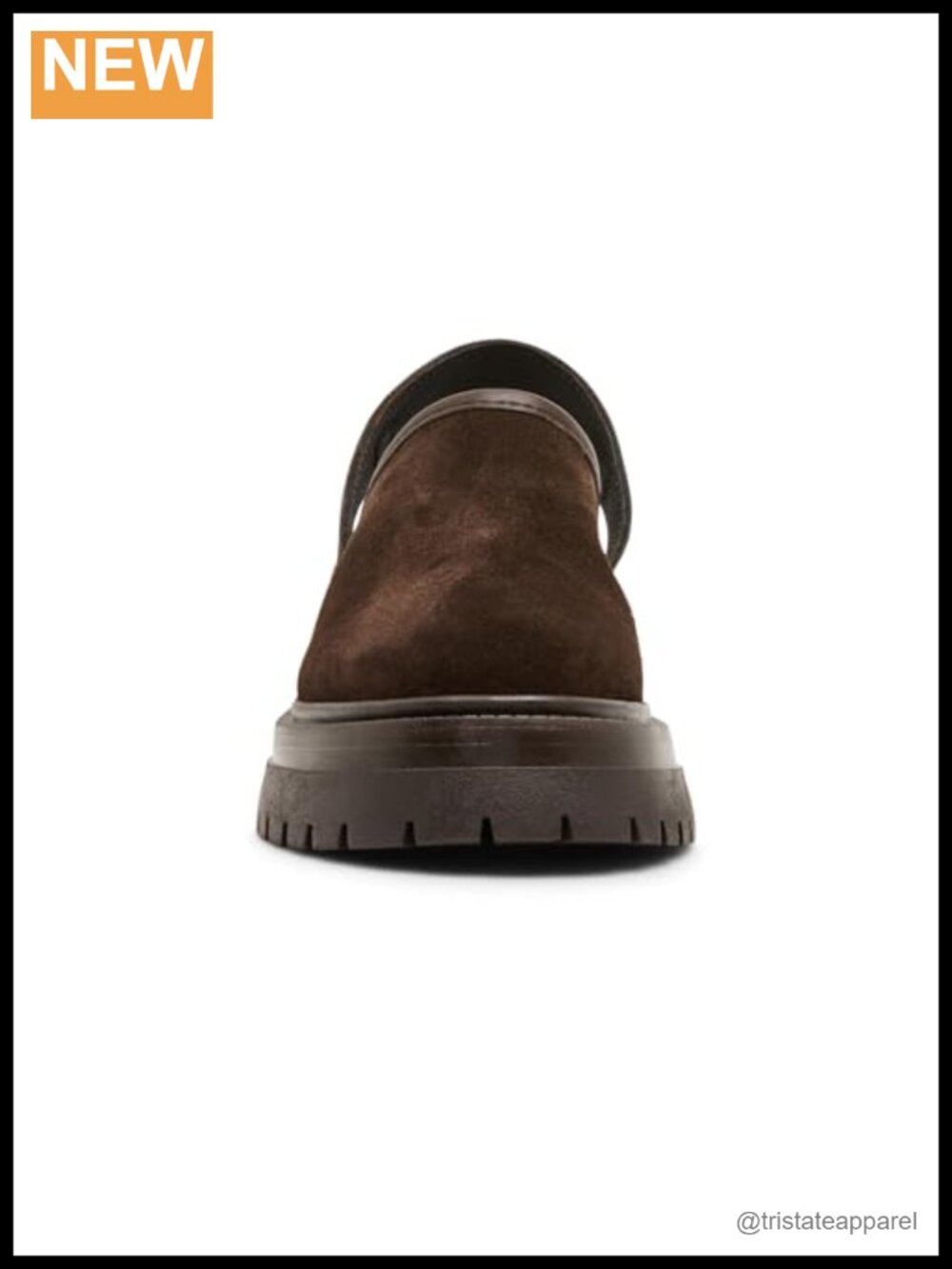Steve Madden Erba Suede Clog Block Heel Slingback Platform - Picture 5 of 6